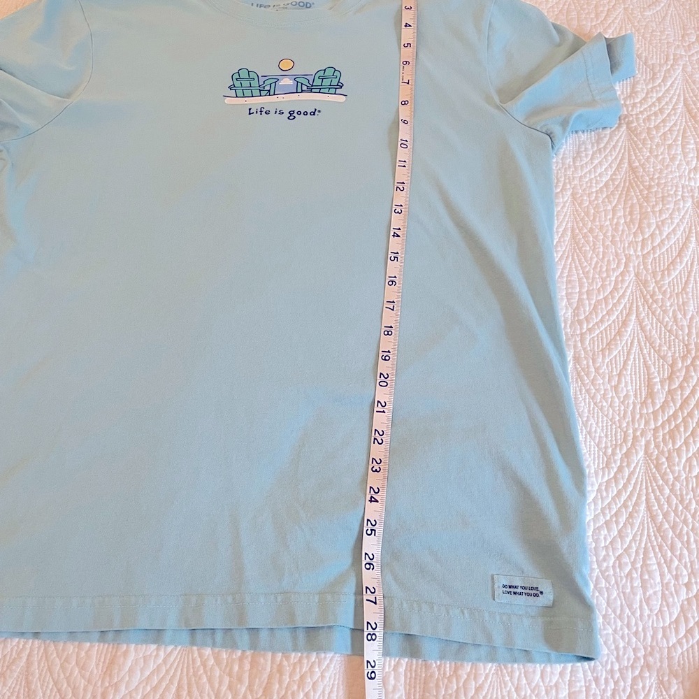 Men’s Life Is Good Mint Crusher Tee - Picture 2 of 5